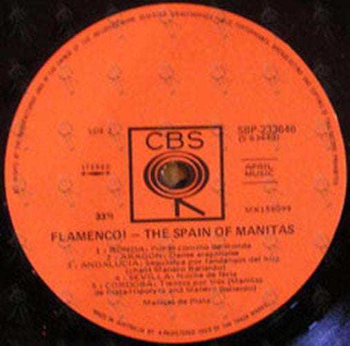 DE PLATA-- MANITAS - Flamenco - The Spain Of Manitas - 3