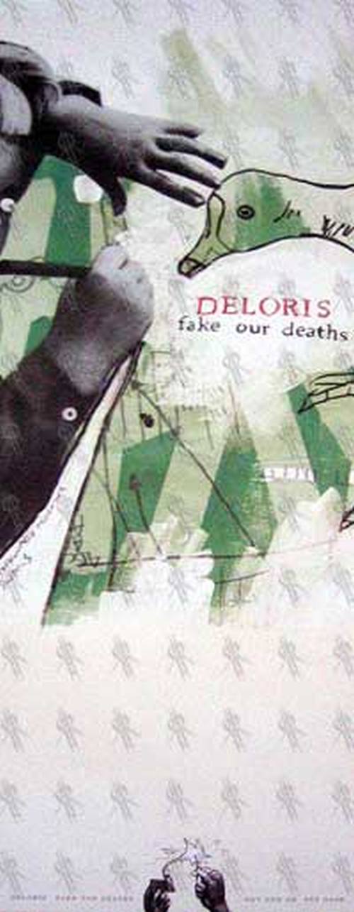 DELORIS - &#39;Fake Our Deaths&#39; Album Poster - 1