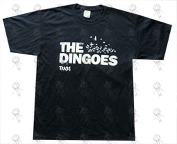 DINGOES-- THE - 'Tracks' 2010 Bird Design Oz Tour Black T-Shirt - 1