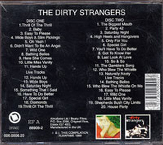 DIRTY STRANGLERS-- THE - Diamonds - 2