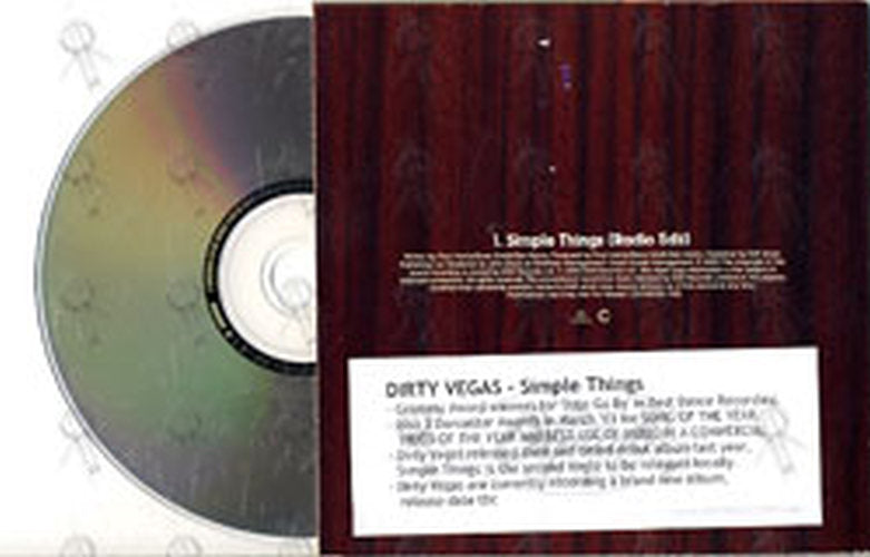 DIRTY VEGAS - Simple Things - 2