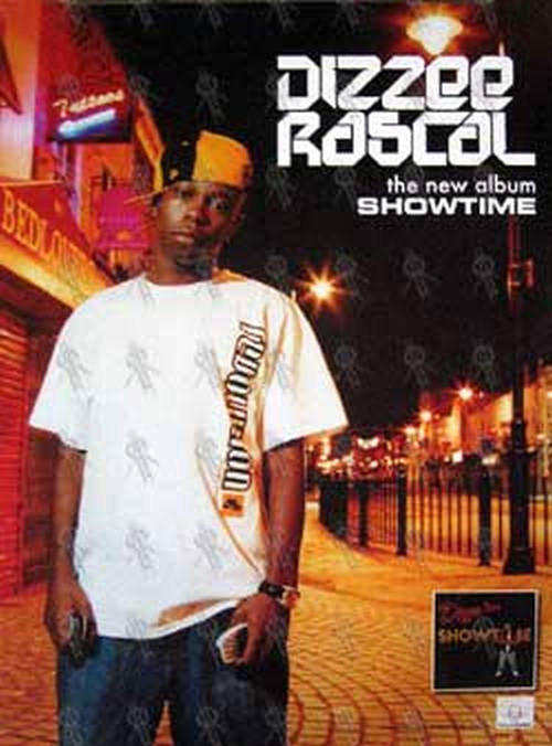 DIZZEE RASCAL - &#39;Showtime&#39; Album Poster - 1