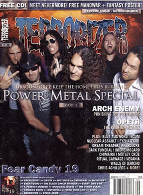 DRAGONFORCE - &#39;Terrorizer&#39; - Issue 135