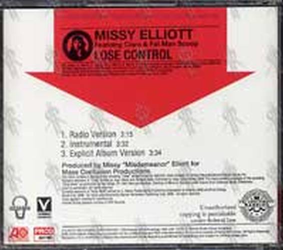 ELLIOTT-- MISSY - Lose Control (Featuring Ciara &amp; Fat Man Scoop) - 2