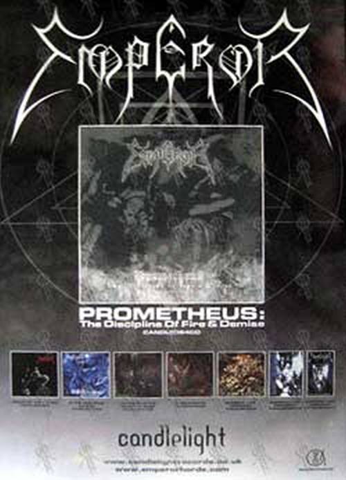 EMPEROR - &#39;Prometheus&#39; Album Poster - 1