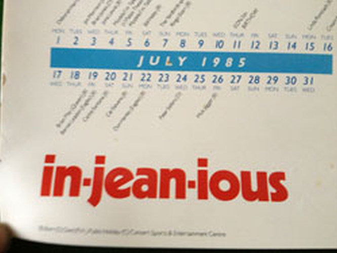 EON FM - In-jean-ious / 92.3 EON FM 3 Month Poster Calendar - 2