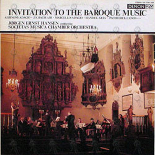 ERNST HANSEN-- JORGEN - Invitation To The Baroque Music - 1