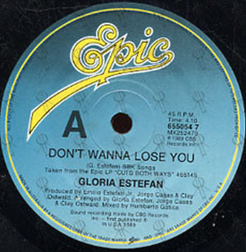 ESTEFAN-- GLORIA - Don&#39;t Wanna Lose You - 2