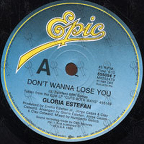 ESTEFAN-- GLORIA - Don&#39;t Wanna Lose You - 3