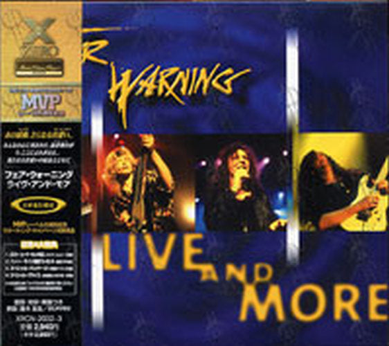 FAIR WARNING - Live And More - 1