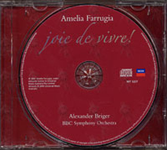 FARRUGIA-- AMELIA - Joie De Vivre! - 3