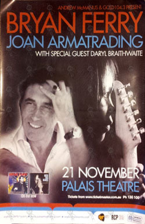 FERRY-- BRYAN - 21 November - The Palais Theatre 2007 Australian Show Poster - 1