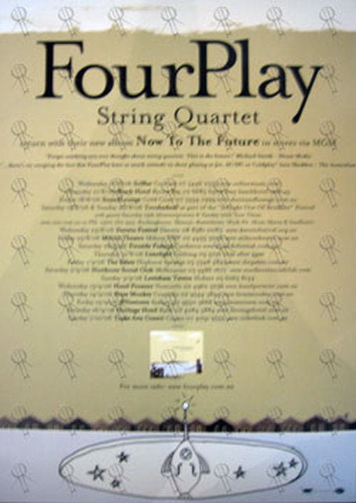 FOURPLAY - 'Now To The Future' Album Poster - 1