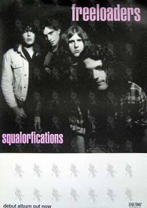 FREELOADERS - &#39;Squalorfications&#39; Gig Poster - 1