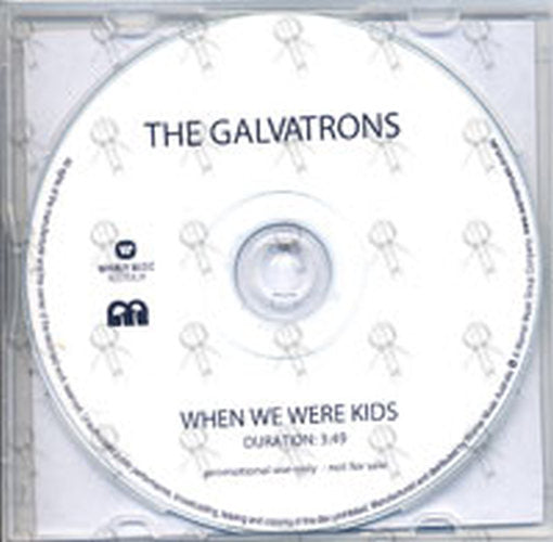 GALVATRONS-- THE - When We Were Kids - 2