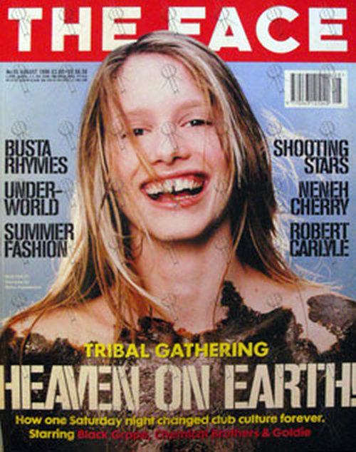 GEORGINA - &#39;The Face&#39; - August 1996 - No. 95 - Georgina On Front Cover - 1