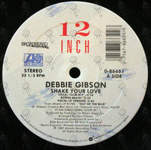 GIBSON-- DEBBIE - Shake Your Love - 3