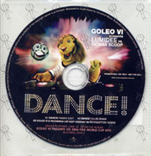 GOLEO VI|LUMIDEE vs FATMAN SCOOP - Dance! - 1