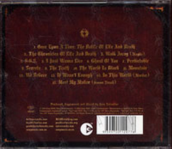 GOOD CHARLOTTE - The Chronicles Of Life And Death - 2