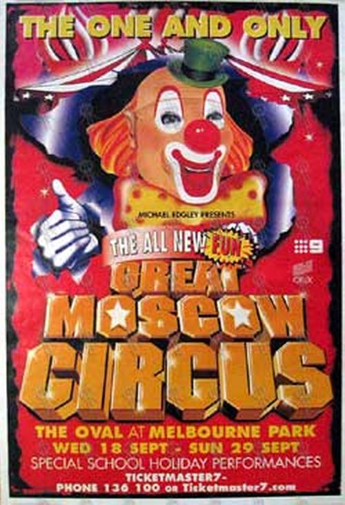 GREAT MOSCOW CIRCUS-- THE ALL NEW - 'The Oval