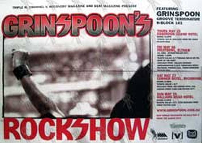 GRINSPOON - &#39;Grinspoon&#39;s Rockshow&#39; Tour Poster - 1