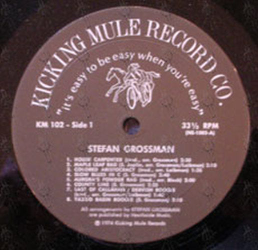 GROSSMAN-- STEFAN - Yazoo Basin Boogie - 3