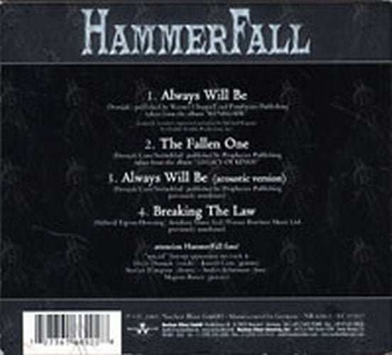 HAMMERFALL - Always Will Be - 3