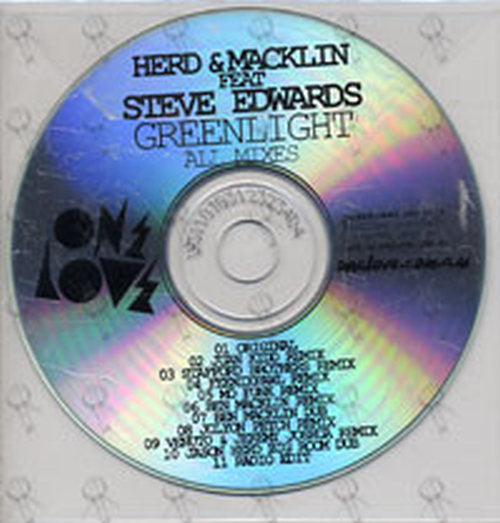 HERD &amp; MACKLIN|STEVE EDWARDS - Greenlight (all mixes) - 1