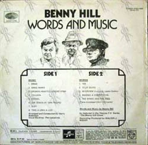 HILL-- BENNY - Words And Music - 2