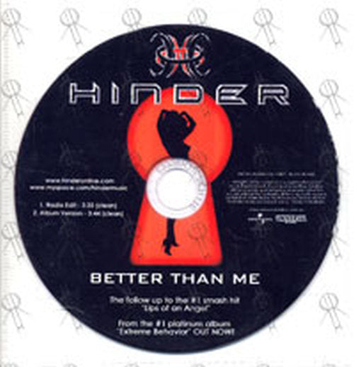 HINDER - Better Than Me - 1