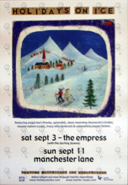 HOLIDAYS ON ICE - 2005 Melbourne Tour Poster - 1