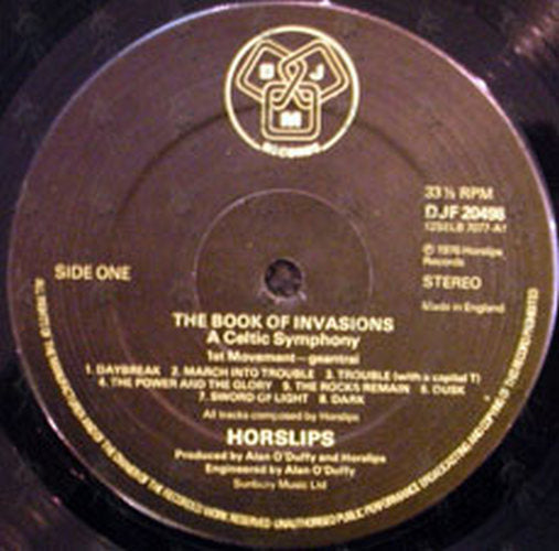 HORSLIPS - The Book Of Invasions - A Celtic Symphony - 3