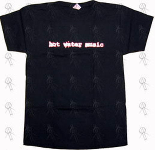 HOT WATER MUSIC - Black Logo T-Shirt - 1