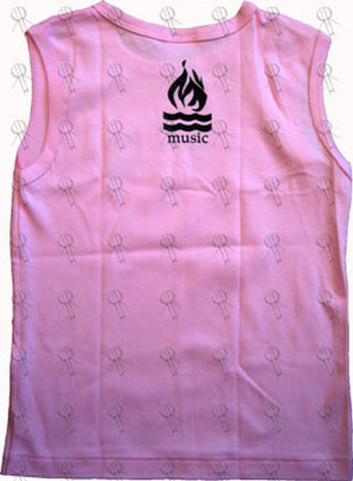 HOT WATER MUSIC - Pink &#39;Off Limits&#39; Girls&#39; Tank Top - 3