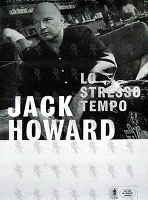 HOWARD-- JACK - 'Lo Stresso Tempo' Album/Gig Poster - 1