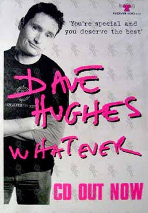 HUGHES-- DAVE - 'Whatever' CD Poster - 1