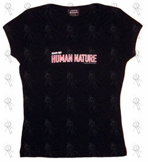 HUMAN NATURE - Black &#39;Reach Out&#39; Design Girls T-Shirt - 1