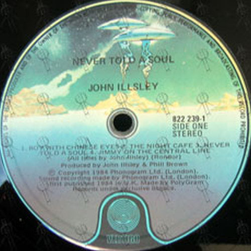 ILLSLEY-- JOHN - Never Told A Soul - 3