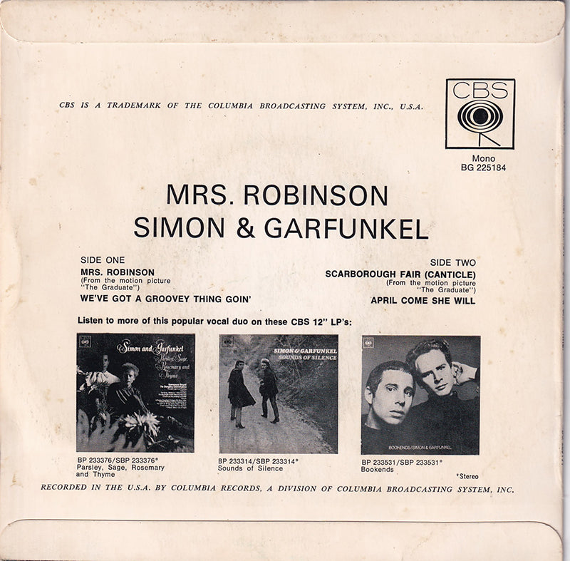 Mrs. Robinson