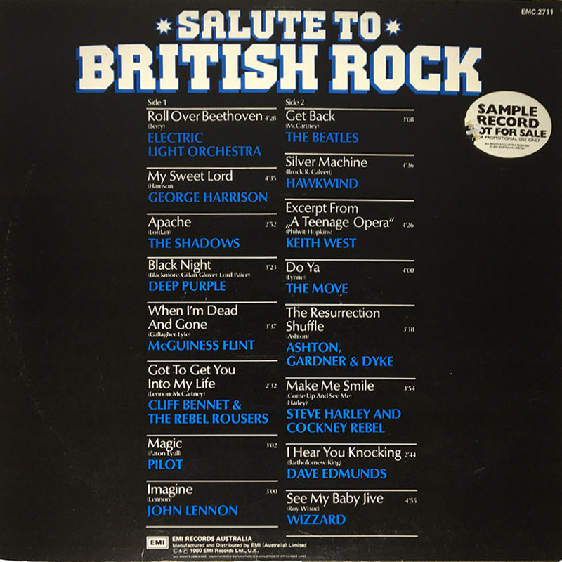 Salute To British Rock