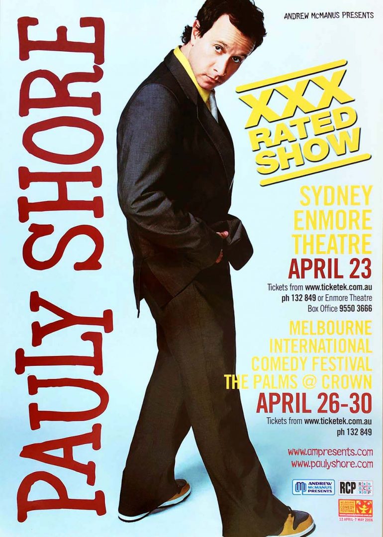 2006 Australian East Coast Tour Poster