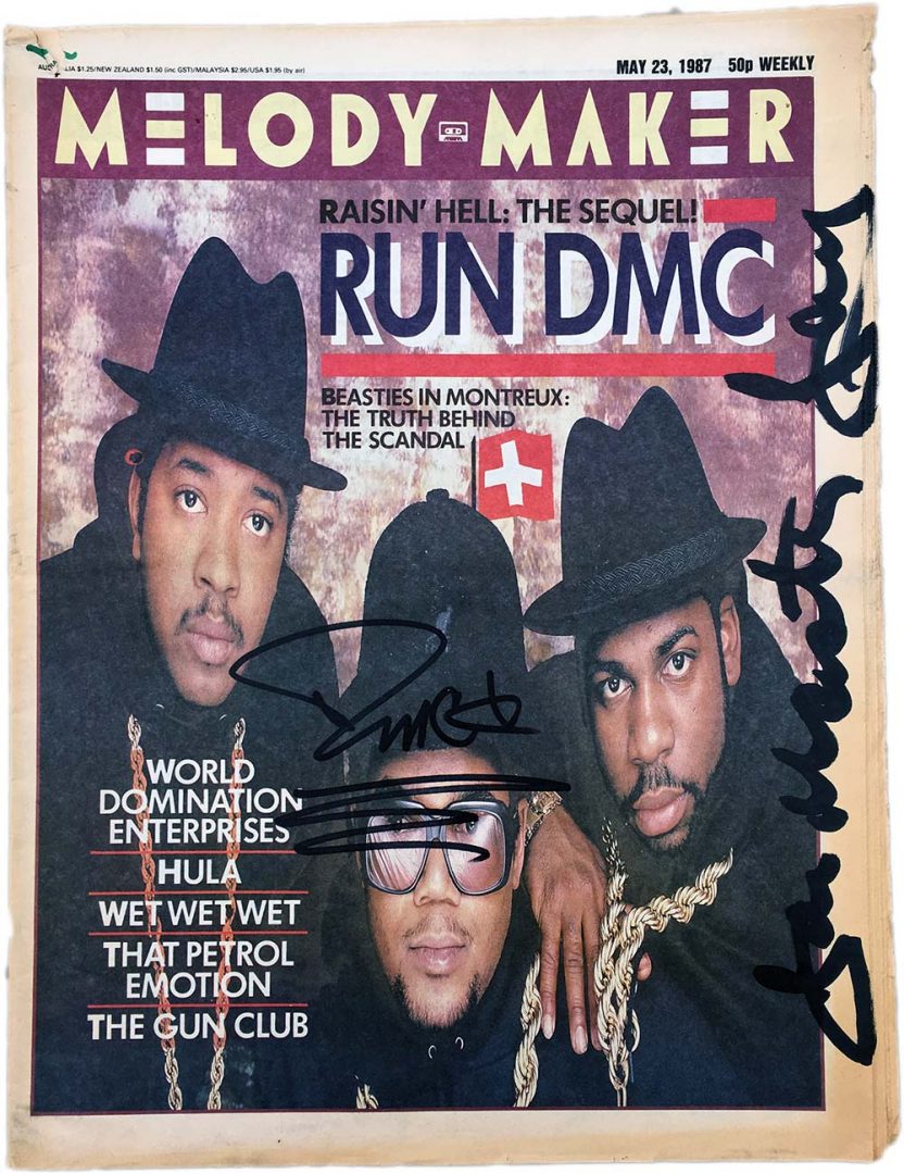 Melody Maker - 23rd May 1987 - Run DMC On Cover