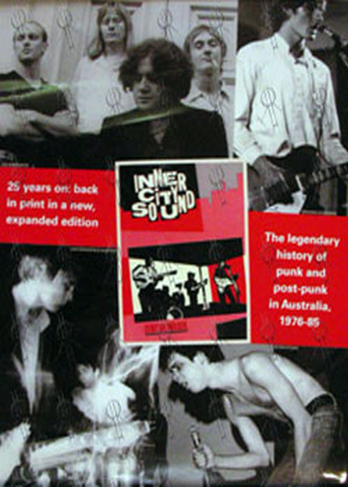 INNER CITY SOUND (CLINTON WALKER) - Inner City Sound: Punk And Post-Punk In Australia 1976-1985 Promo Poster - 1