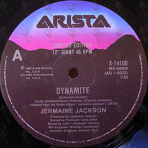 JACKSON-- JERMAINE - Dynamite - 3