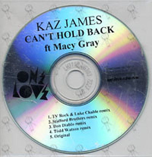 JAMES-- KAZ - Can't Hold Back - 1