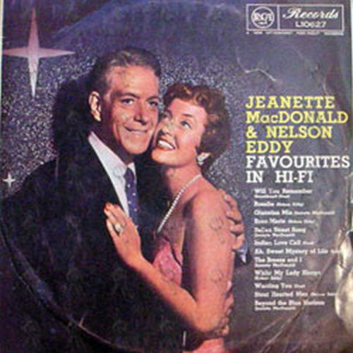 JEANETTE MacDONALD &amp; NELSON EDDY - Favourites In Hi-Fi - 1