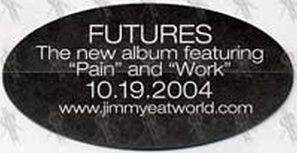 JIMMY EAT WORLD - &#39;Futures&#39; Sticker - 2