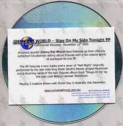 JIMMY EAT WORLD - Stay On My Side Tonight EP - 2