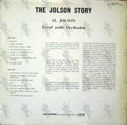 JOLSON-- AL - The Jolson Story - 2