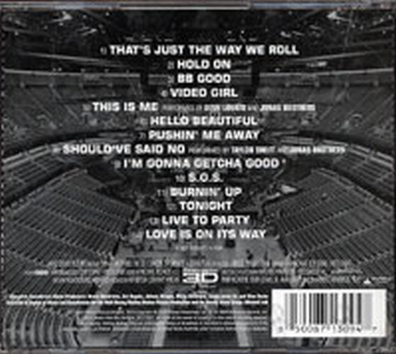 JONAS BROTHERS - Music From The 3D Concert Experience - 2